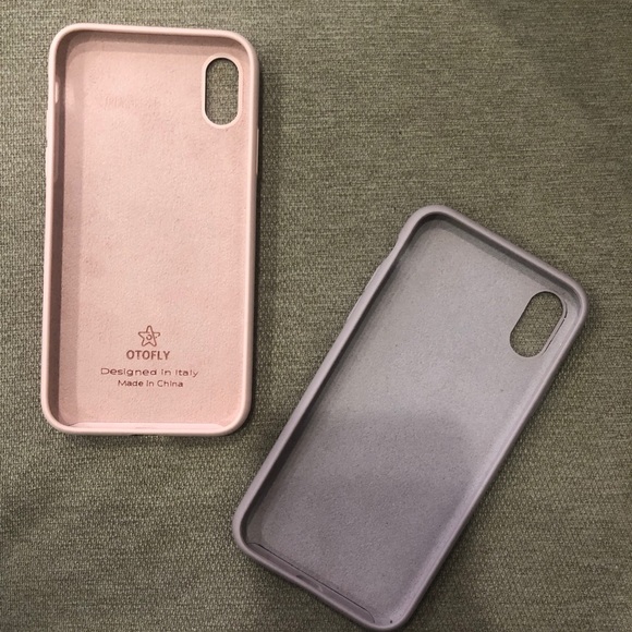 Bundle Silicone pastel IPhone X Cases - Picture 2 of 5